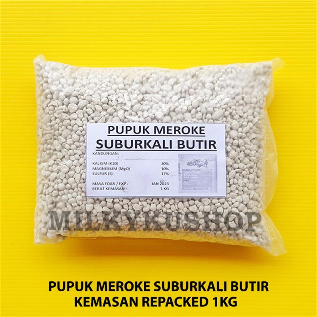 PUPUK MEROKE SUBURKALI BUTIR 1 KG KEMASAN REPACK