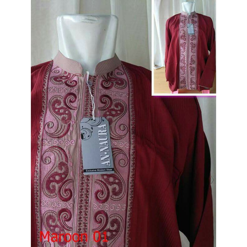 Promo !!! Kemeja Koko Panjang Jumbo Xxl Dan Xxxl/3L Dan 4L Murah Pakaian Atasan Muslim Model Terbaru