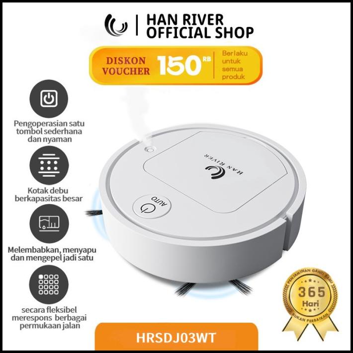 Han River Vacuum Cleaner Hrsdj01 Putih