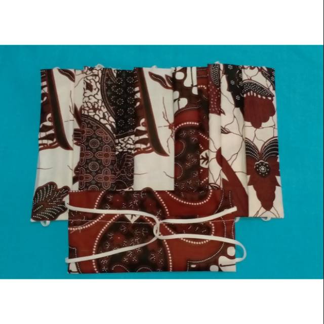 Terlaris Masker Batik Solo Murah { Masker Kain } Kekinian