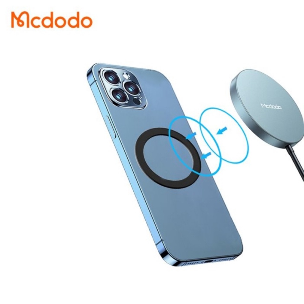 Mcdodo Stiker Ring Plate Magnet Magsafe Magnetic Wireless Charger