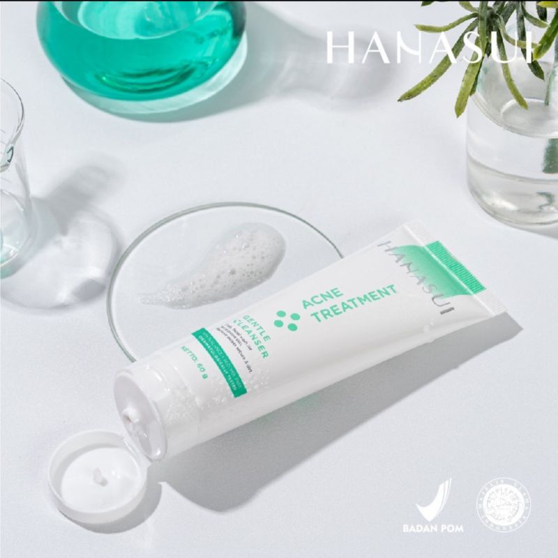 Jual Gentle cleanser Acne Hanasui | Shopee Indonesia