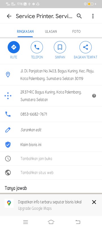 Tey-17 Batik Wanita Asj Sa Hrb026 Kenongo Kemeja Tosca Pendek