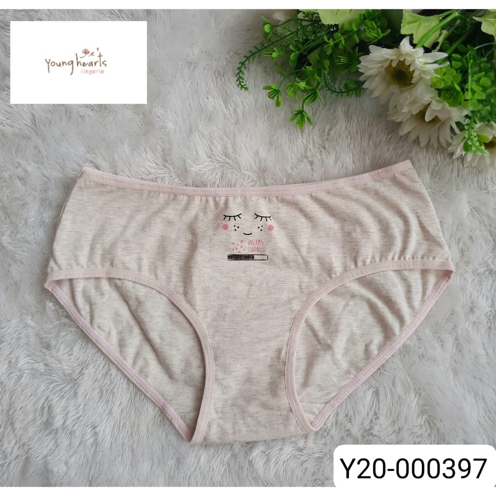 YOUNG HEARTS PANTY SIZE L CELANA DALAM REMAJA WANITA BAHAN KATUN Y20-000397