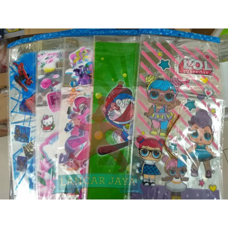 

Isi 10pcs OPP Plastik Ultah, Bingkisan, Goodie bag, Kantong Plastik Jajan