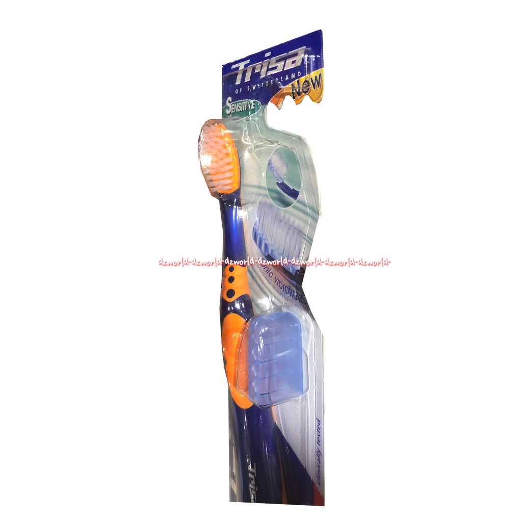 Trisa Sonic Power Battery Sensitive Sikat Gigi Dengan Baterai Tooth Brush