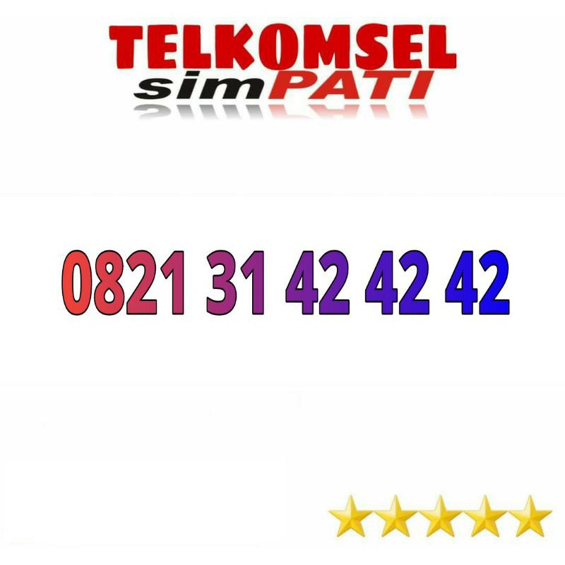 telkomsel simpati cantik 424242