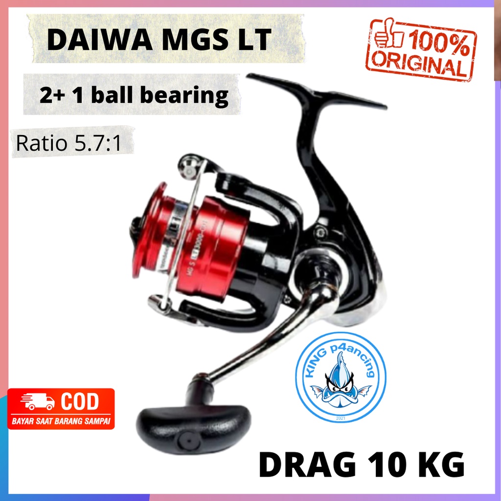 Reel Pancing Daiwa MGS LT rill Spinning  MGS LT  1000  2000  2500  3000  4000  5000 6000 BARU