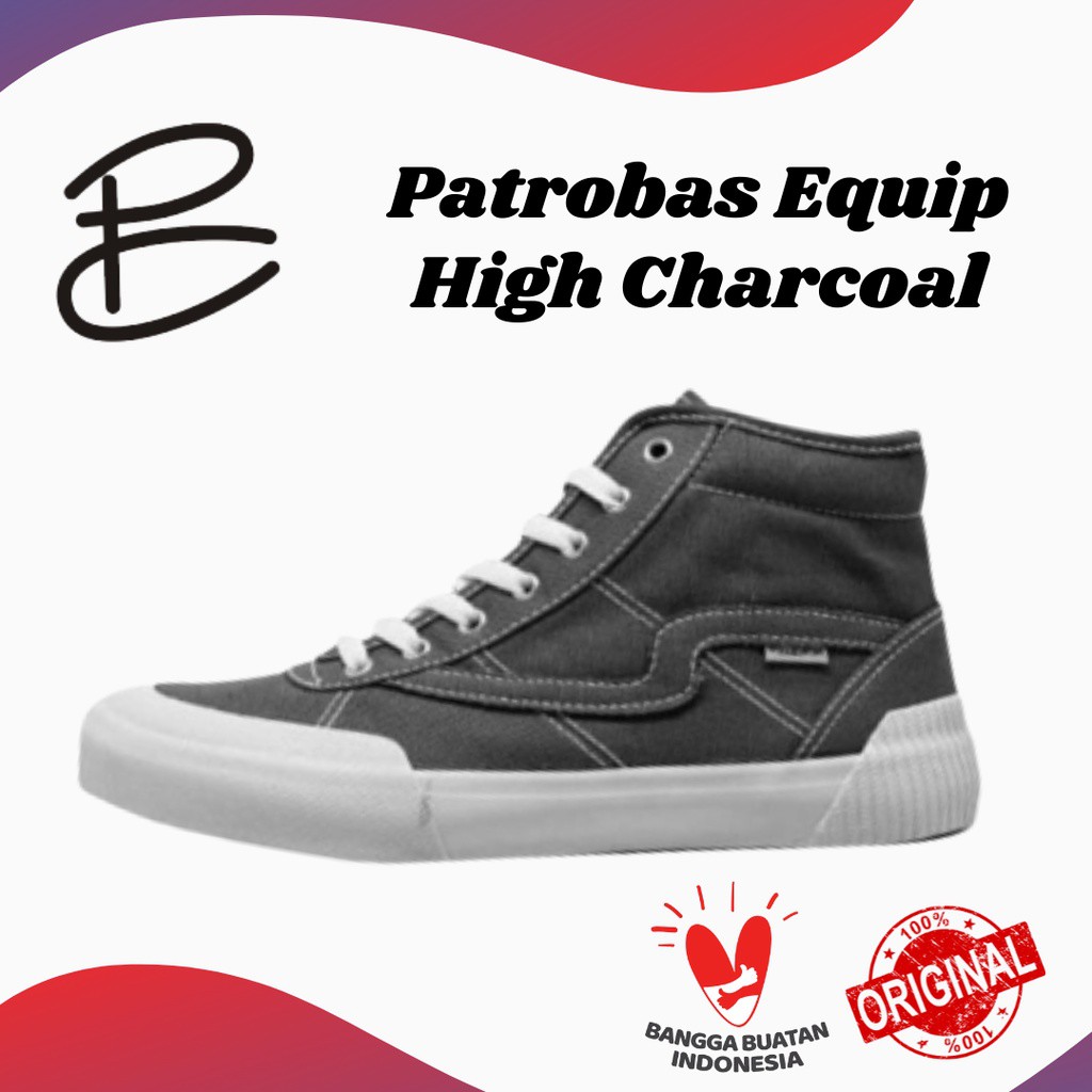 PATROBAS EQUIP HIGH CHARCOAL / PATROBAS ORIGINAL