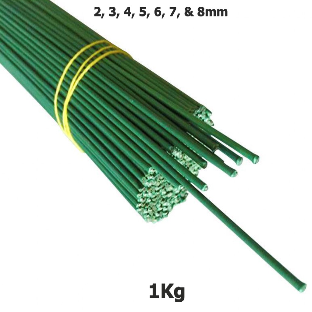 Kawat Bunga Tebal/Tangkai Batang Bunga Bahan Flower Crown Bunga Flower Dekorasi Pesta Harga/1kg