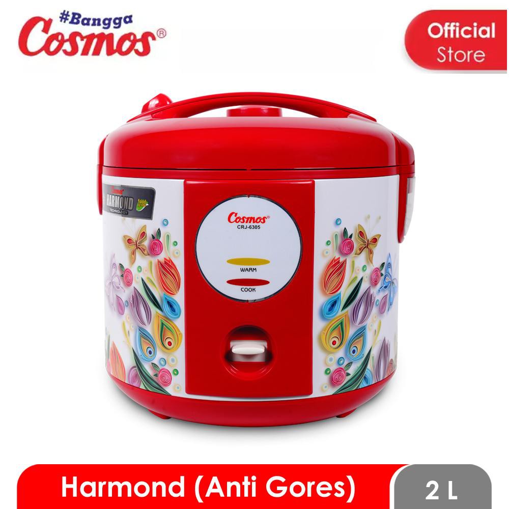 Rice Cooker Cosmos CRJ 6305 2 liter Harmond anti gores