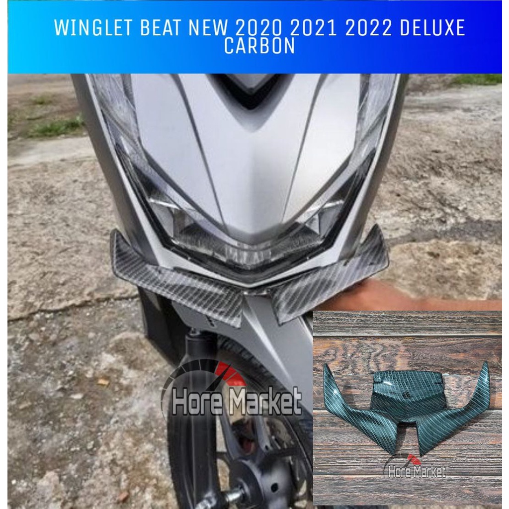 WINGLET BEAT NEW DELUXE 2020 2021 2022 BEAT STREET CARBON