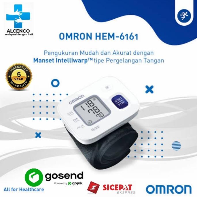 tensimeter pergelangan tangan omron 6161/hem 6161/tensimeter 6161