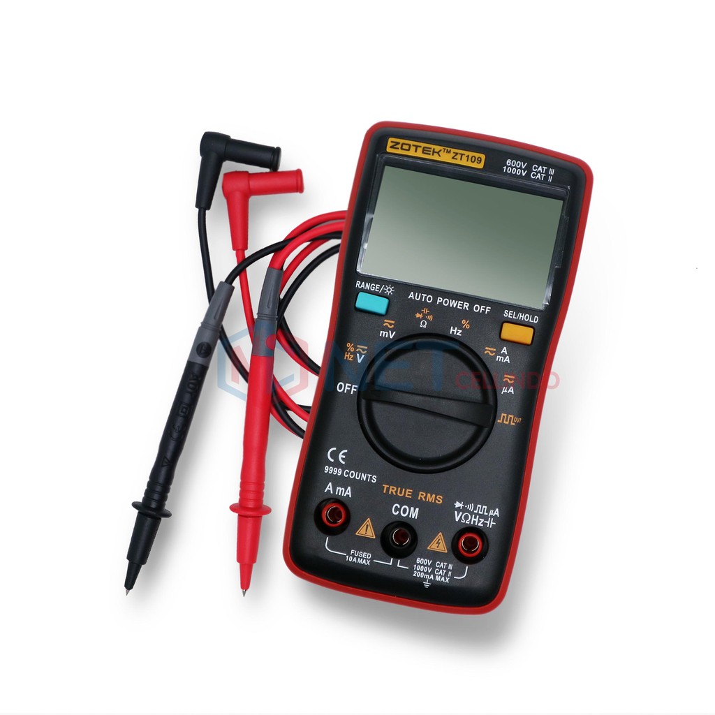 TOOL MULTITESTER DIGITAL ZOTEK ZT109 / MULTI TESTER ZOTEK ZT-109