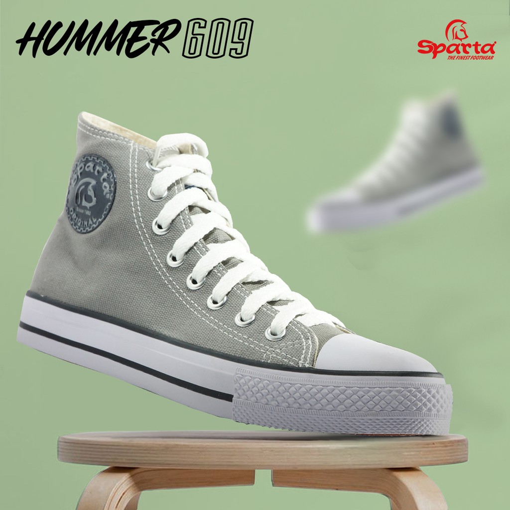 Sparta Sepatu Sneakers Pria Wanita Casual Shoes High Premium Import Quality Original Hummer High 609