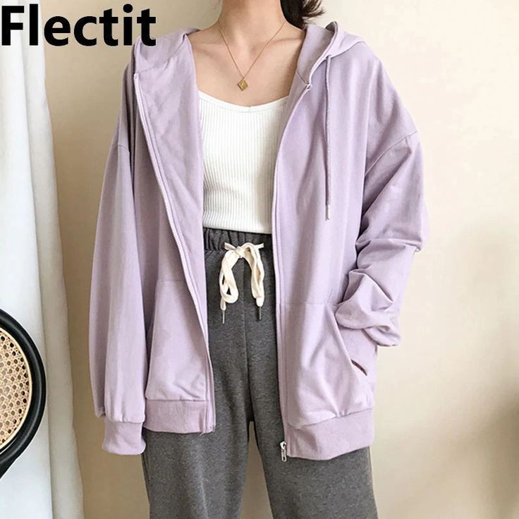 Hoodie Zipper Big Size Jumbo Jacket Pria Wanita Oversize Sweater Atasan Stylish Korean Fashion Casual OOTD Kekinian