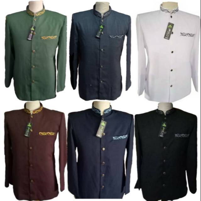 Terbaru... Jasko Tasik Bordir "SK" (Saku Kerah)