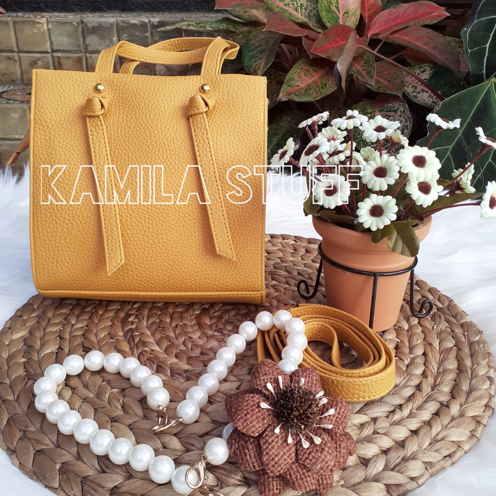 Kamilahstuff Tas Selempang Papirut Wanita Romesha