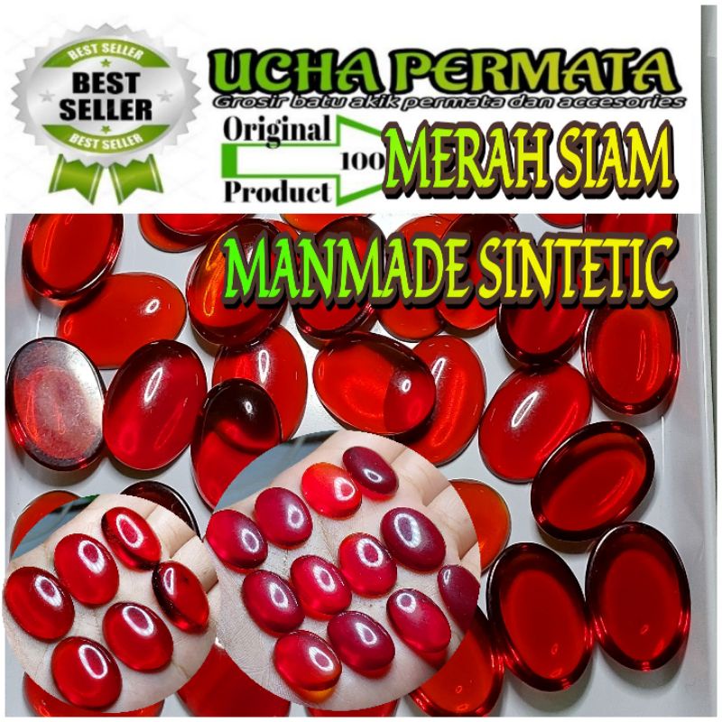 batu merah siam jumbo mini sintetic