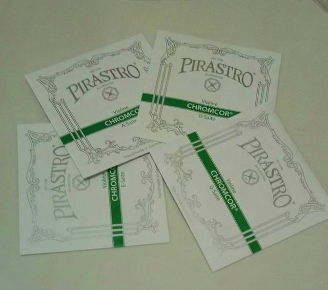 Senar biola Chromcor senar chromcor violin string pirastro chromcor 1 set isi 4 senar