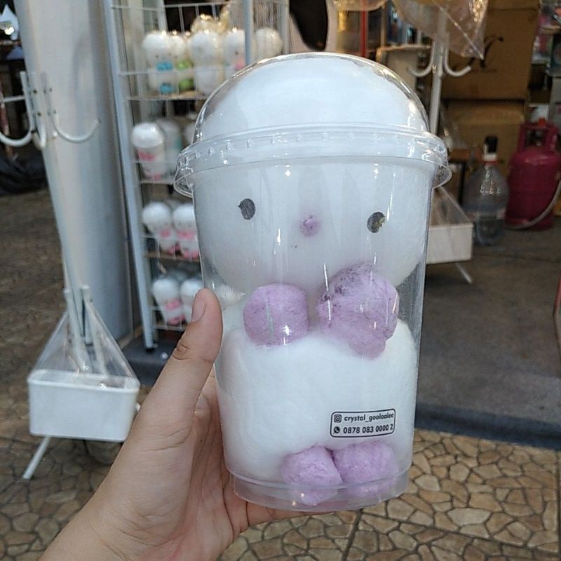 

cotton candy doll / permen kapas bentuk boneka lucu
