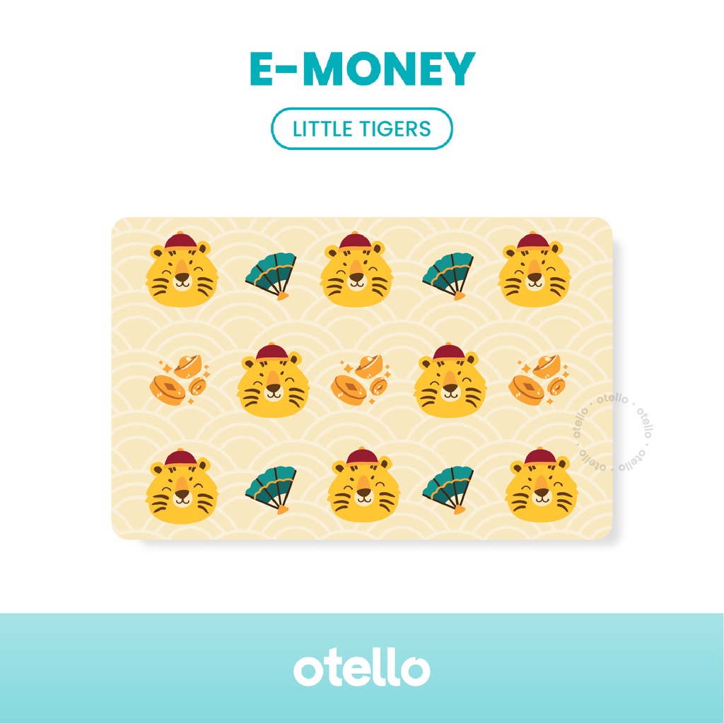 Otello Kartu eMoney Imlek e-Money Card Chinese New Year Mandiri Cetak eToll Hadiah CNY Sincia