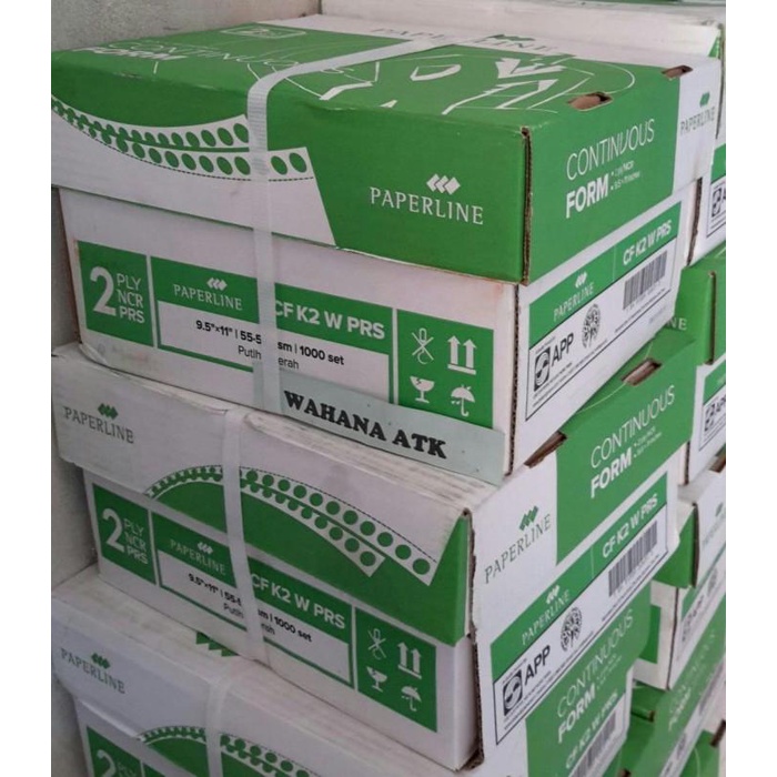 

Continuous Form Paperline 9,5 X 11:2 2 Ply (Prs)