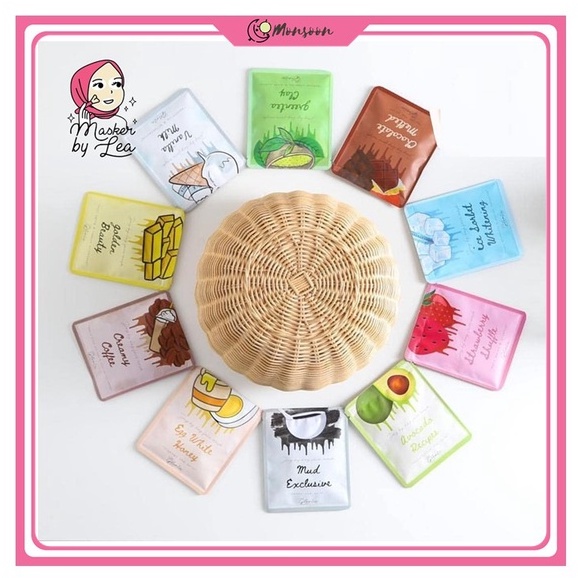 Monsoon - Masker Organik by LEA Gloria | Masker Bubuk by LEA Gloria Travel Size 10 grm 20 gr 50g