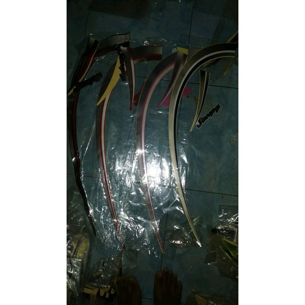 stiker striping stiker lisbody scoopy karbu karburator 2010 2011 2015