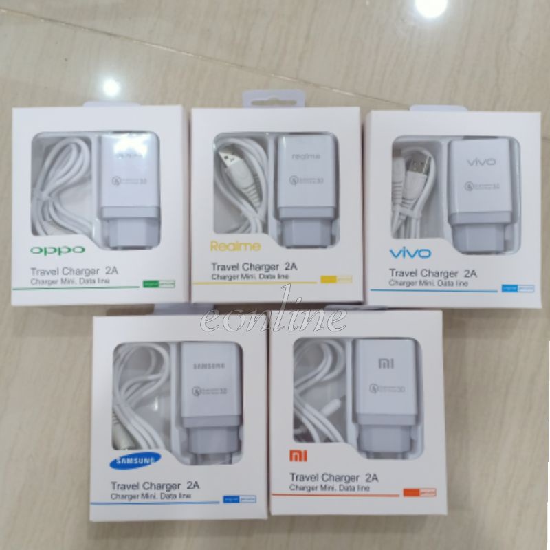 Charger/Travel Charger/ casan /TC Branded Ak933 / A82 TERLARIS OPPO / REALME / VIVO / SAMSUNG /XIAOM