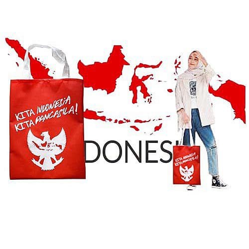 

Goodie Bag Kita Indonesia Kita Pancasila Tas Tenteng Nasional Wadah So - Bu458