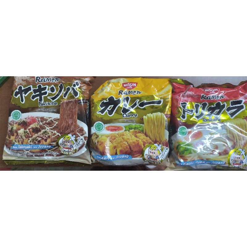 

Mie instan Ramen Nissin porsi besar 100 Gr
