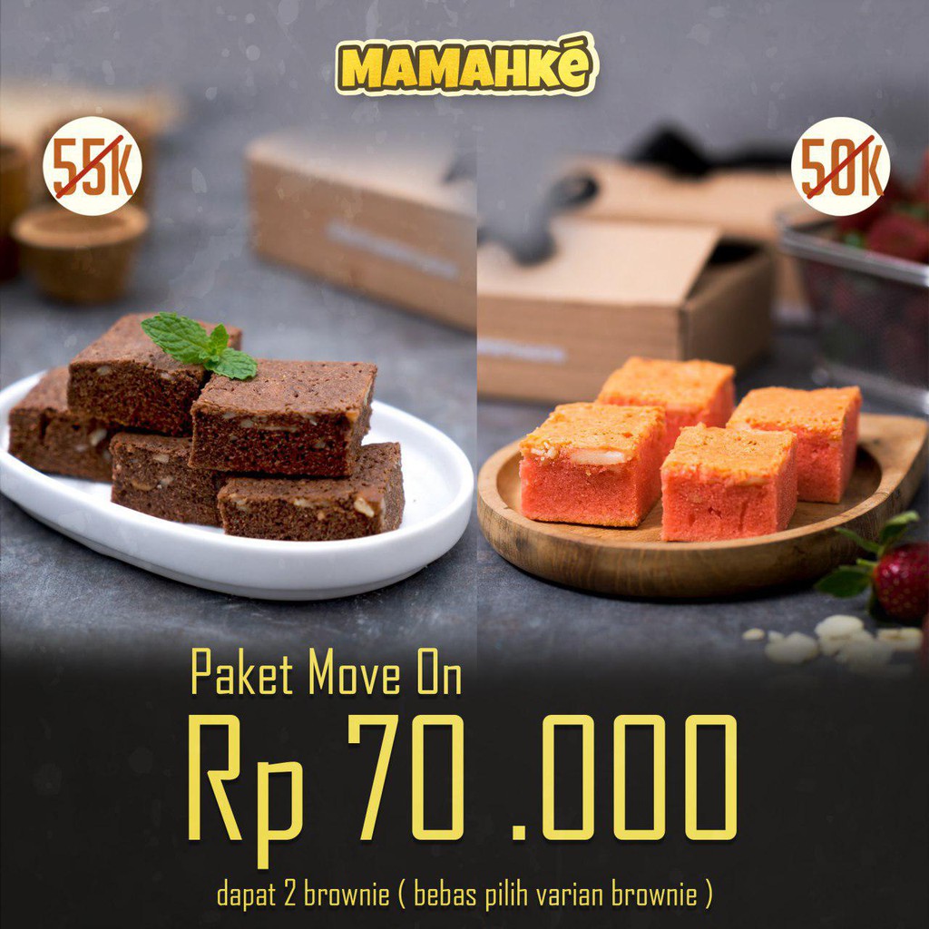 

PAKET BROWNIE MOVE ON