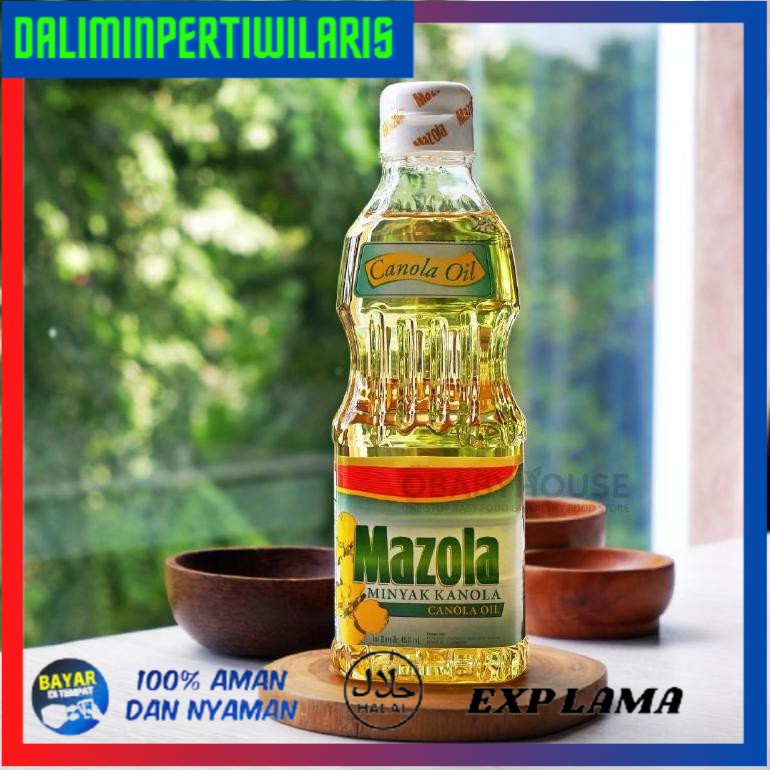 

BISA COD MINYAK KANOLA, CANOLA OIL, MAZOLA MINYAK KANOLA / CANOLA / SOYABEAN OIL 450ml / 900ml