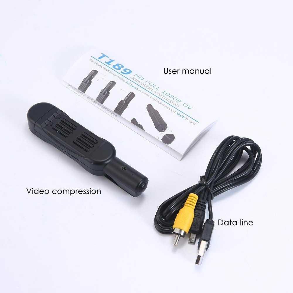 Arsmundi Kamera Pengintai Spy Camera Bentuk Pulpen Clip 1080P - T189 ( Mughnii )
