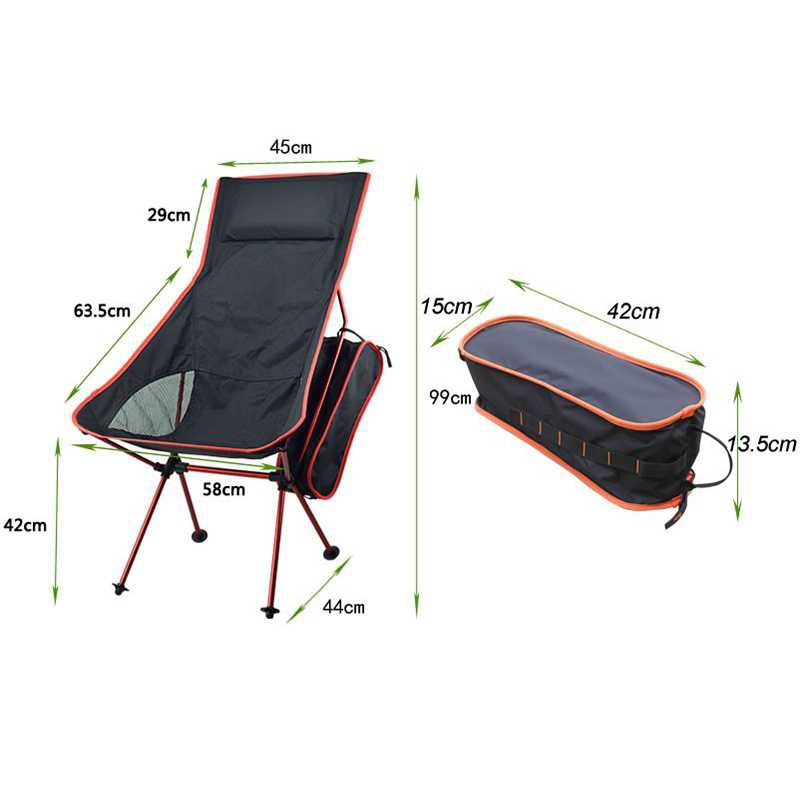 JOCESTYLE Kursi Lipat Memancing Folding Fishing Chair - SF733