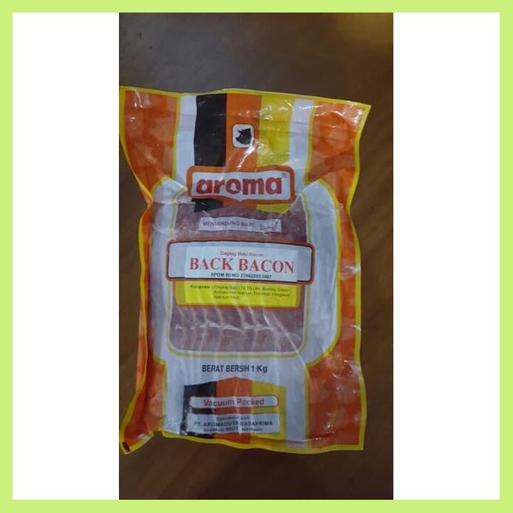 

PORK BACK BACON AROMA (1KG PERPAK)