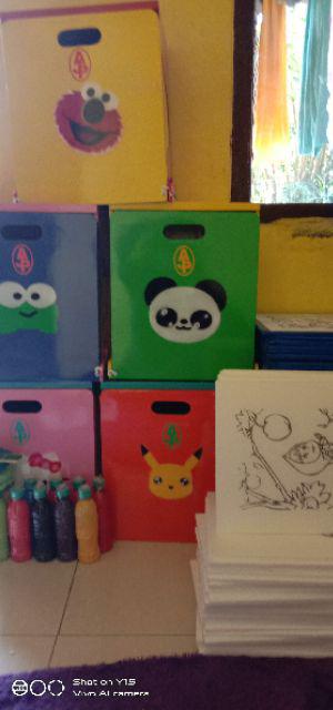 Gabus Lukis Komplit Meja Kursi Papan Lukis Gabus