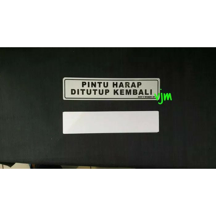 

q4AD5s Sign Label Acrylic Atau Pvc Pintu Harap Ditutup Kembali As71S0D