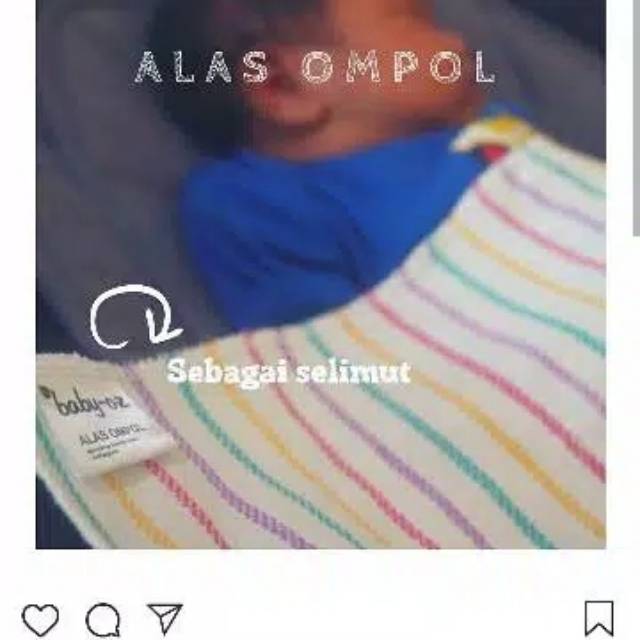 [Sale] Kain alas ompol Jumbo baby oz 80x45cm