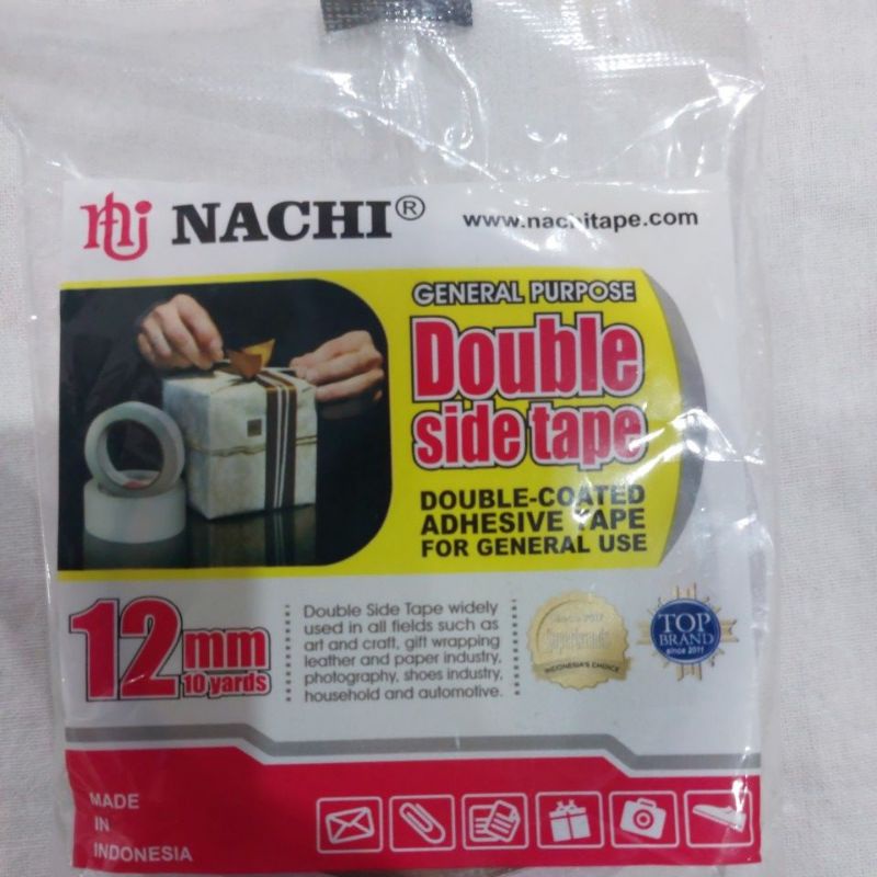 Double Tape Kertas Nachi Terlaris / Solasi Bolak Balik