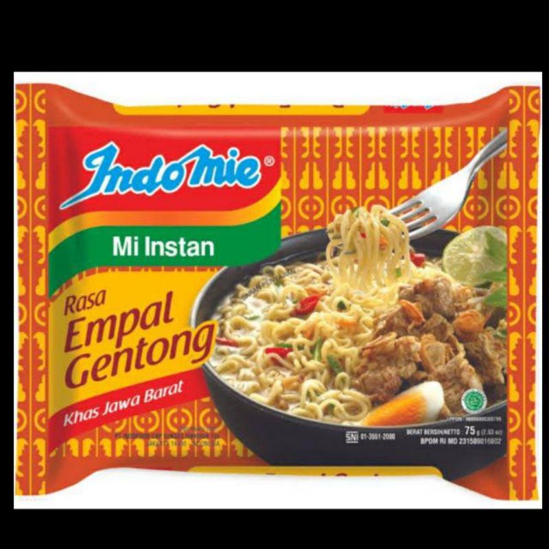

Indomie empal gentong