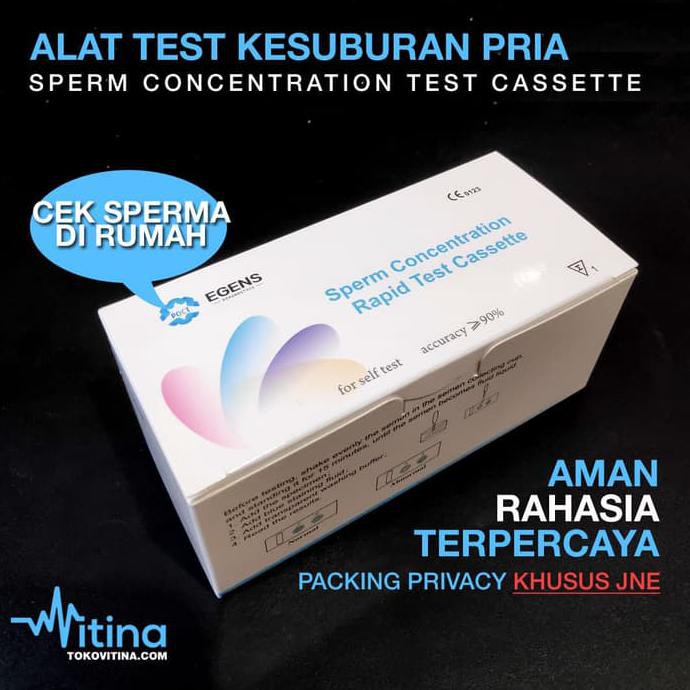 ALAT TES KESUBURAN PRIA SPERM TEST CEK SPERMA SENDIRI FERTILITY {PROMO SPECIAL Kode 87