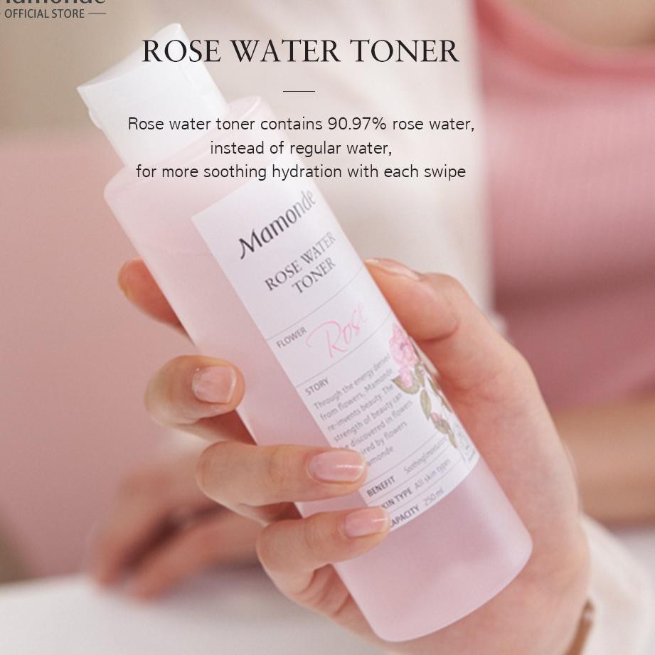 Jual Mamonde Rose Water Toner 250ml Kota Yogyakarta Cherrychup Tokopedia