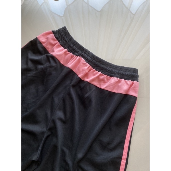 Celana Olahraga Jersey Wanita Adidas Juventus 2 sisi Pink Pastel