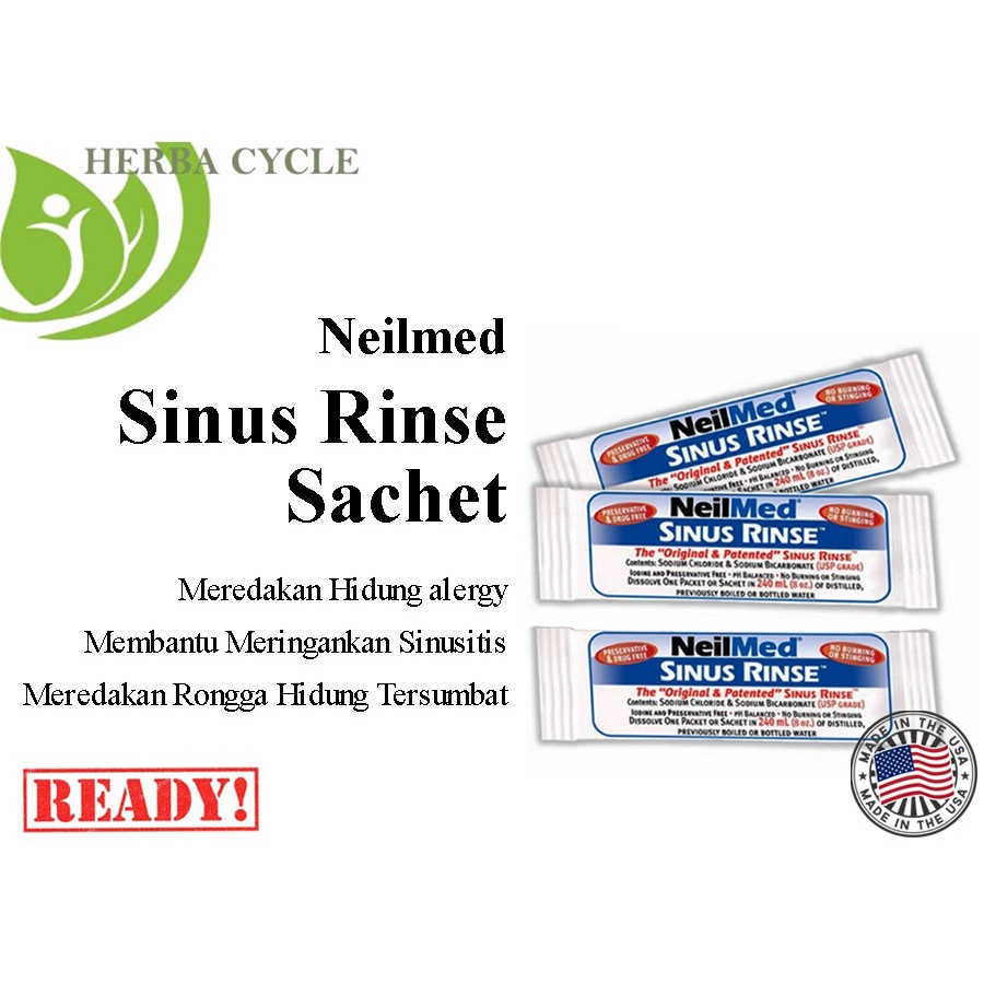 Neilmed sinus rinse terapi sinus sasetan