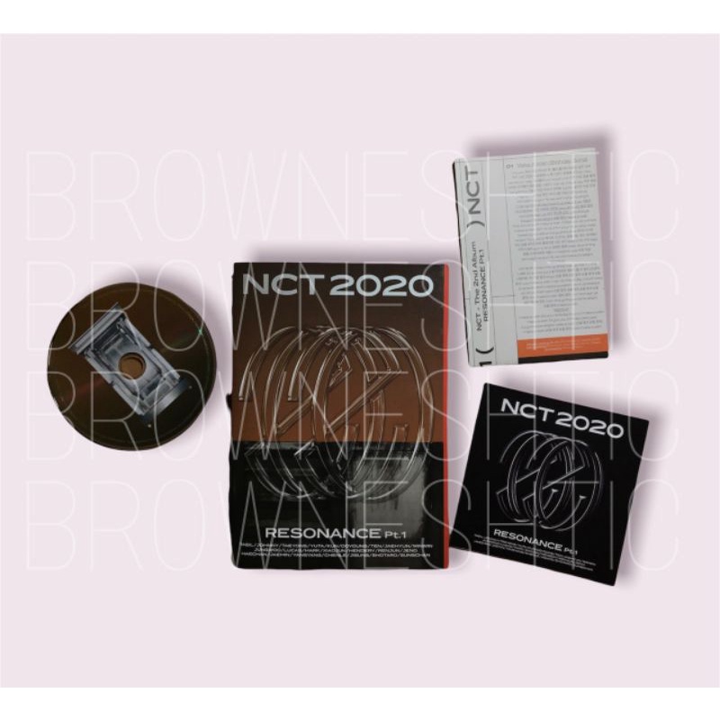 ALBUM ONLY NCT RESONANCE PT1 FUTURE VER NO DAMAGE GOOD CONDI