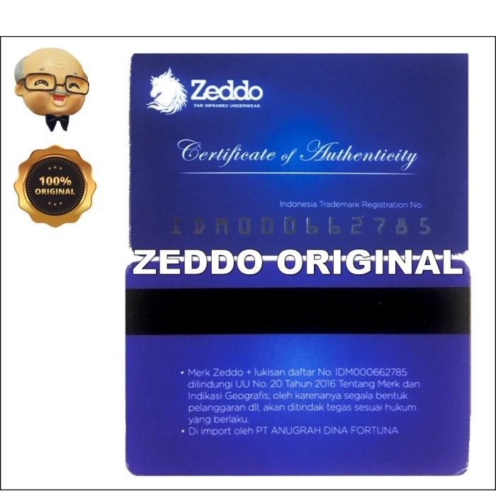 ZEDDO ZEUS UNDERWEAR CELANA DALAM KESEHATAN BAHAN BERKUALITAS TINGGI