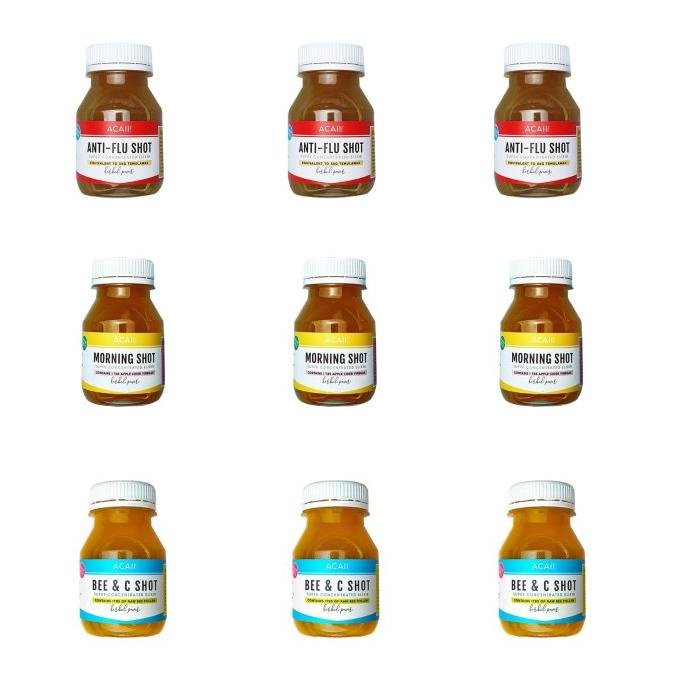 

Acaii Tea 9-Shot Package (9x125ml) | Minuman