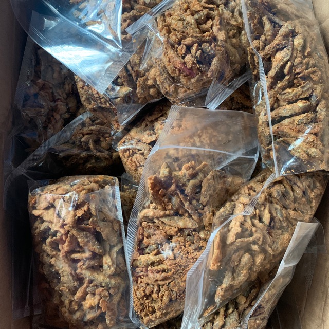 

Ikan bilih kerispy 1/4 50 rb